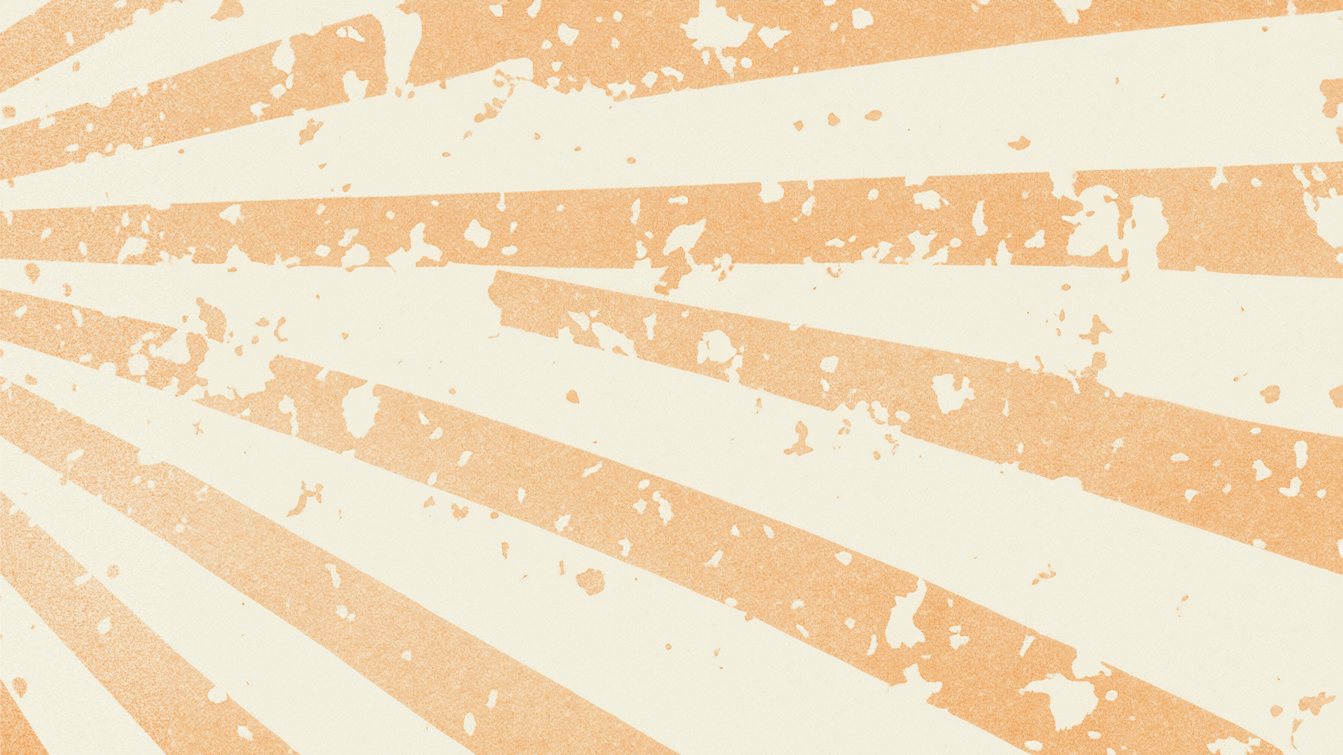 orange stripe design